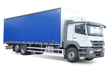 Car Hire Grantham - 26 Tonne Curtain Side Truck - Truck hire Grantham