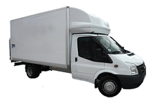Car Hire Grantham - Ford Luton Box Tail Lift - Van hire Grantham